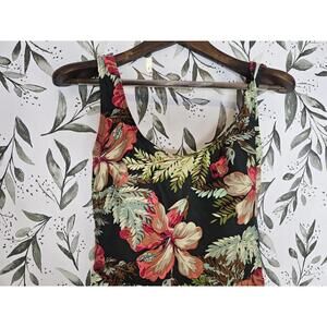 NWOT Blair Swimsuit Green Womens Size 16 Floral One Piece